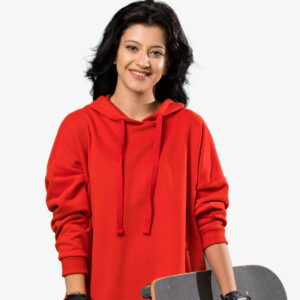 Red Women Hodie