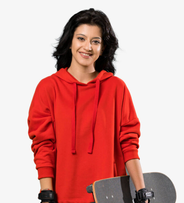 Red Women Hodie
