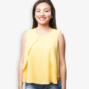 Yellow Designer Top