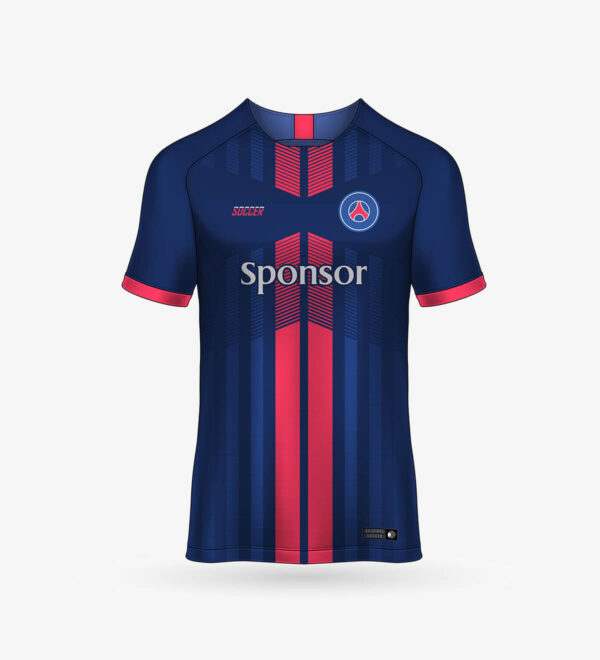 Soccer Jersey Blue